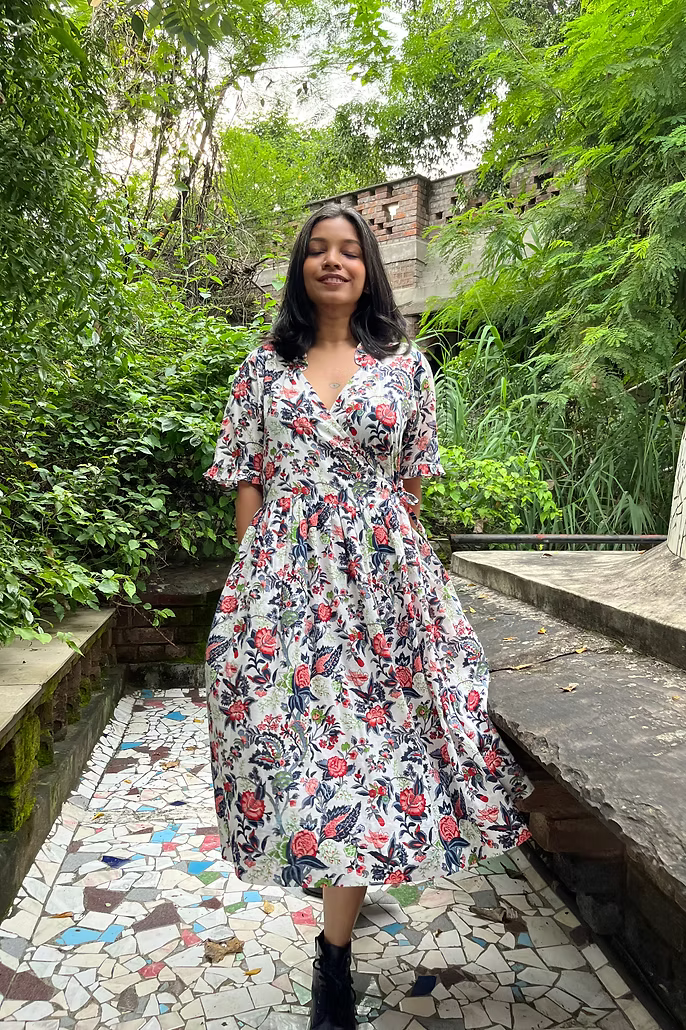 Anasuya Overlap Dress