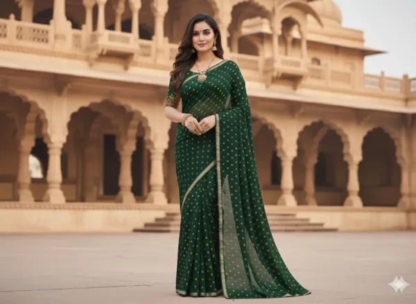 Golden Silk Regal Saree