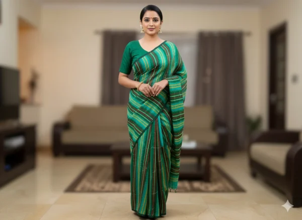 Amidhara Melody Striped Saree